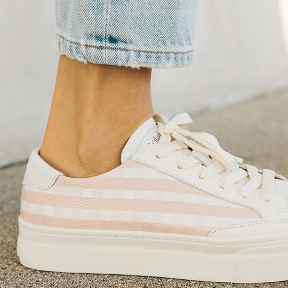 Soludos Check Mate Ibiza Platform Sneaker - Picture 3 of 3